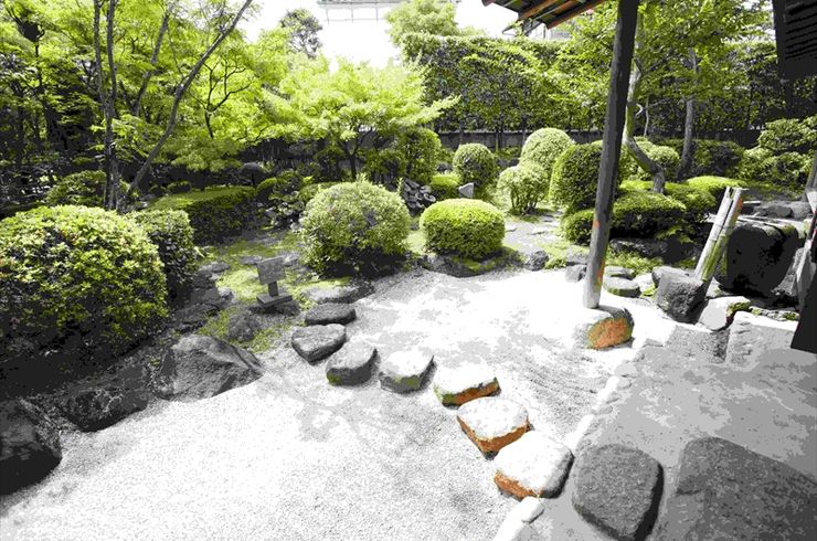 日本庭園風